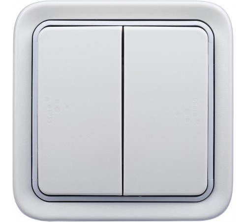 Plexo Белый Коробка 1-ая для наружного монтажа IP55  069689  Legrand