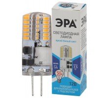 Лампа светодиодная LED-JC-2,5W-12V-SLC-840-G4 (диод, капсула, 2,5Вт, нейтр, G4) (20/500/24500)  Б0049090  ЭРА