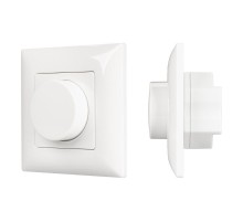 Панель SMART-P14-DIM-P-IN White (230V, 1.5A, 0/1-10V, Rotary, 2.4G) (Arlight, IP20 Пластик, 5 лет)  033010  Arlight