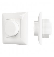 Панель SMART-P14-DIM-P-IN White (230V, 1.5A, 0/1-10V, Rotary, 2.4G) (Arlight, IP20 Пластик, 5 лет)  033010  Arlight