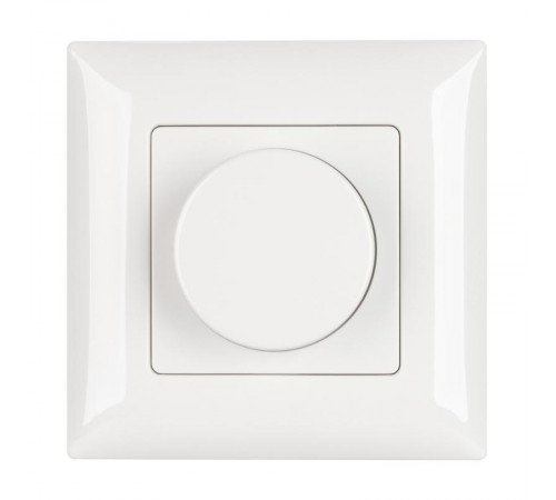 Панель SMART-P14-DIM-P-IN White (230V, 1.5A, 0/1-10V, Rotary, 2.4G) (Arlight, IP20 Пластик, 5 лет)  033010  Arlight
