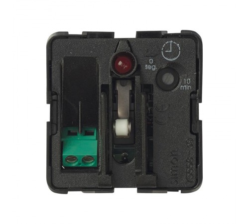 Simon 75 Механизм Выключатель под карточку с таймером и световым индикатором, 0-10 мин, 5А 230В, S82, S82N, S88, S82 D  75558-39  Simon