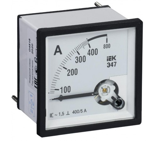 Амперметр Э47 400/5А кл. точн. 1,5 96х96мм  IPA20-6-0400-E  IEK
