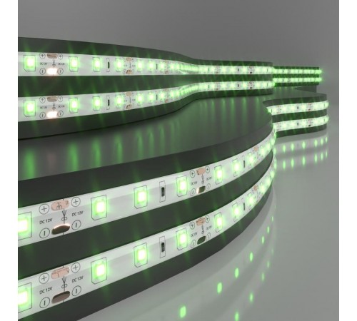 Лента светодиодная 60Led 4,8W IP65 зеленый 2835 12V 5 м в упак  a040997  Elektrostandard