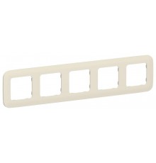 FLITE Artistic Рамка 5-ая РУ-5-А-ФлСл сливочный  FI-M52-31-20-K86  IEK