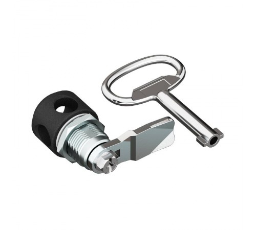 Накладка для навесного замка шкафов ST и CE, с личинкой под ключ сдвойной бородкой 3мм  R5CE222  DKC