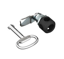 Накладка для навесного замка шкафов ST и CE, с личинкой под ключ сдвойной бородкой 3мм  R5CE222  DKC