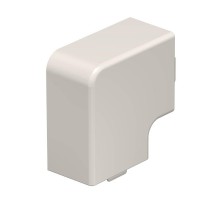 Крышка плоского угла кабельного канала WDK 30x45 мм (ПВХ,кремовый) (WDK HF30045CW)  6161286  OBO Bettermann