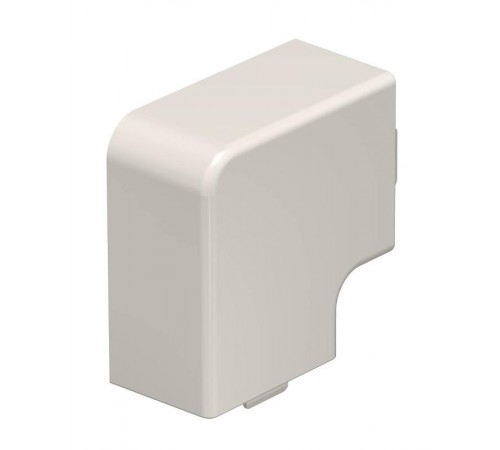 Крышка плоского угла кабельного канала WDK 30x45 мм (ПВХ,кремовый) (WDK HF30045CW)  6161286  OBO Bettermann