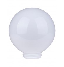 Рассеиватель для садово-паркового светильника шар ПММА 200 мм опал (резьба А 85)  SQ0321-0204  TDM