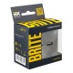BRITE Розетка USB A+C 18Вт РЮ11-1-БрС сталь  BR-U22-018-K46  IEK