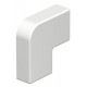 Крышка плоского угла кабельного канала WDK 10x20 мм (ПВХ,белый) (WDK HF10020RW)  6154212  OBO Bettermann