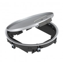 Лючок GESRA9U (универсальный) 12xModul45 (серебристый) (GESRA9 10U)  7405580  OBO Bettermann