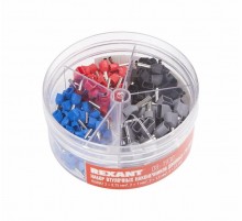 Набор втулочных наконечников двойных НШВИ2 (2х0.75 мм; 2х1 мм; 2х1.5 мм; 2х2.5 мм) в боксе (ТE-200)  08-1930  REXANT