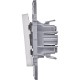 Inspiria Белый Выключатель 2-клавишный С/У без рамки  673620  Legrand