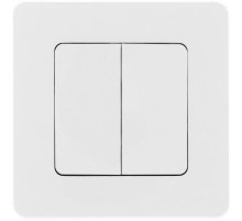 Inspiria Белый Выключатель 2-клавишный С/У без рамки  673620  Legrand
