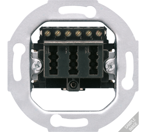 TAE-розетка  TAE3X6NFNUPO  Jung