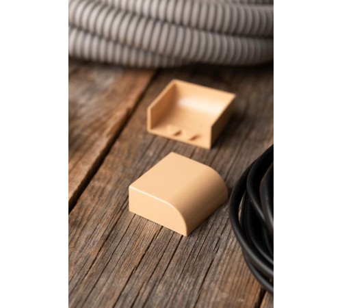 Заглушка (40х16) (4 шт) Plast EKF PROxima   под светлое дерево    ecl-40-16x4   EKF 