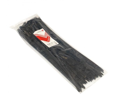 Хомут P6.6 стандартный (ч), 12.4x650 (100шт) FlexLock PROxima  plc-fl-ctsb-12.4x650  EKF