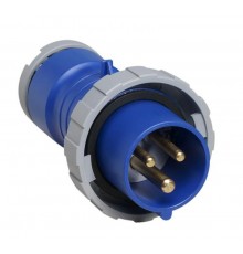 Вилка кабельная 232P6W. 32А. 2P+E. IP67. 6ч  2CMA166722R1000  ABB