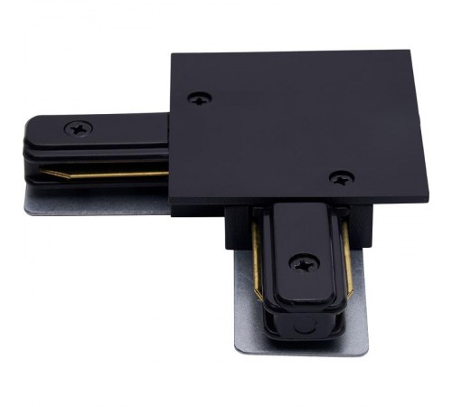 Коннектор угловой для встраиваемого шинопровода черный, LD1005  10360  Feron