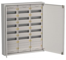 TITAN 5 Корпус металлический ЩРн-216 (3х72) 960х830х140 IP31 сер  TI5-50-N-3X072-31-7035  IEK