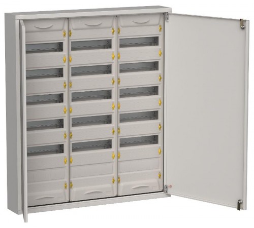 TITAN 5 Корпус металлический ЩРн-216 (3х72) 960х830х140 IP31 сер  TI5-50-N-3X072-31-7035  IEK