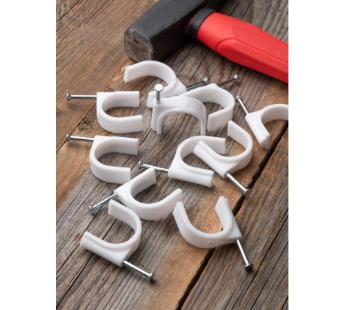 Скоба крепежная круглая (25мм.) (50шт.) EKF PROxima  plcn-sr-25  EKF