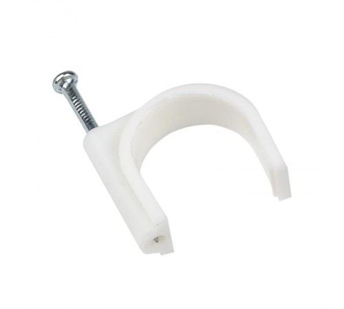 Скоба крепежная круглая (25мм.) (50шт.) EKF PROxima  plcn-sr-25  EKF