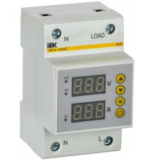 Реле напряжения и тока РНТ-д однофазное 54мм 25А   IVC31-1-25  IEK
