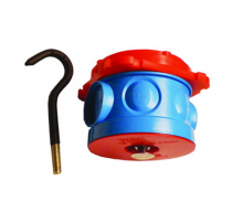 Коробка потолочная с крюком для заливки в бетон, д.70х57мм  59383  DKC