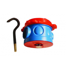 Коробка потолочная с крюком для заливки в бетон, д.70х100мм  59384  DKC