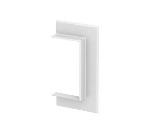 Настенная стыковая рамка кабельного канала Rapid 80 70x130 мм (алюминий,белый) (G-AWAO70130RW)  6278810  OBO Bettermann