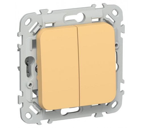 FLITE Выключатель жалюзи 10А ВЖ52-2-0-ФлЗ золотарник  FI-V15-0-10-1-K90  IEK