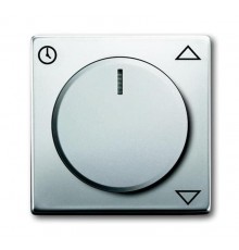 Плата центральная (накладка) для комфортного механизма жалюзи 6419 U, серия solo/future, pure/сталь  6430-0-0362   2CKA006430A0362  ABB