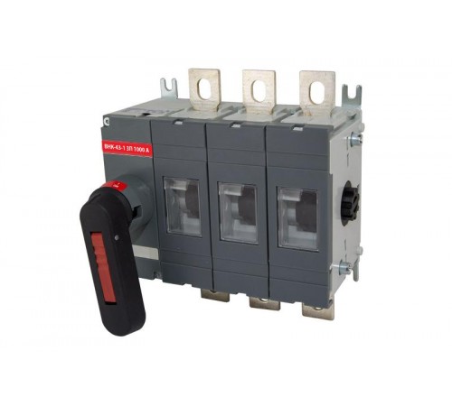 Рубильник ВНК-43-1 3П 1000А с установленной фронтальной ручкой управления  SQ0744-0008  TDM