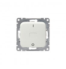 Выключатель 1-клавишный, 2-полюсный, 16А/230В (схема 2), серия Jussi, белый  1062U  2TKA000139G1  ABB