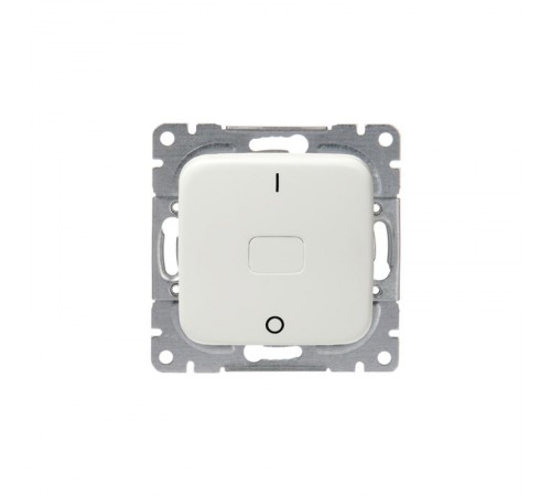 Выключатель 1-клавишный, 2-полюсный, 16А/230В (схема 2), серия Jussi, белый  1062U  2TKA000139G1  ABB