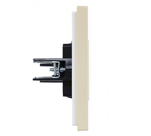 FORTE&PIANO Заглушка с суппортом FP441 ваниль  FP-PL10-K10  IEK