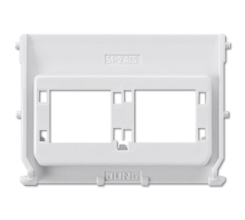Монтажная вставка для разъемов соединительного модуля  54-2ACS  Jung