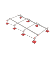 Опорная конструкция для установки оборудования TECHNORAPTOR LIGHTFOOT 2000х4000  KM-TR-LTF-SSEI-2000-4000  КМ - профиль