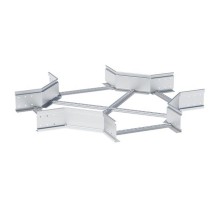 Ответвитель крестовой лестничный усиленный 150х800 мм (2 мм) HDZ EKF  xltp150800-2-HDZ  EKF