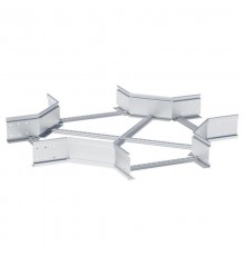 Ответвитель крестовой лестничный усиленный 150х700 мм (2 мм) EKF  xltp150700-2  EKF