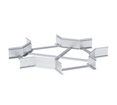 Ответвитель крестовой лестничный усиленный 150х400 мм (2 мм) HDZ EKF  xltp150400-2-HDZ  EKF