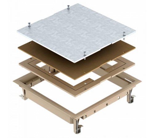 Лючок ревизионный ZES9-2 U (полиамид,бежевый)  7406676  OBO Bettermann