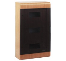 Щиток тусо о/п на 36 мод. с двер. 520х303х117,5мм бук на светлой рснове  68036-38М  Рувинил