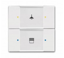 6126/02-84-500 Сенсор 2/4-кл. многофункциональный, альпийский белый  6116-0-0209  2CKA006116A0209  ABB