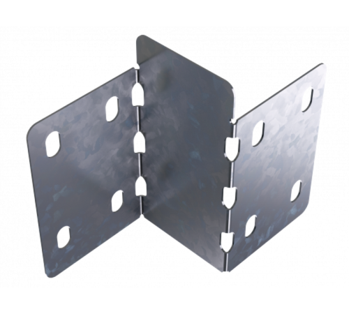 Упрощенная редукция 50 мм, H100, нержавеющая сталь  LR1050INOX  DKC