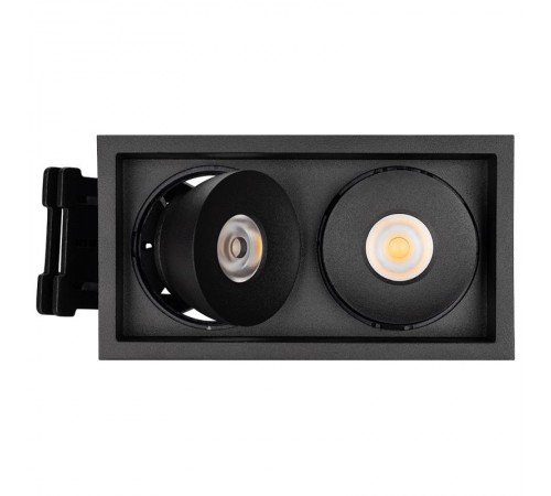 Светильник CL-SIMPLE-S148x80-2x9W Day4000 (BK, 45 deg)  026877  Arlight