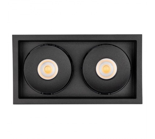 Светильник CL-SIMPLE-S148x80-2x9W Day4000 (BK, 45 deg)  026877  Arlight